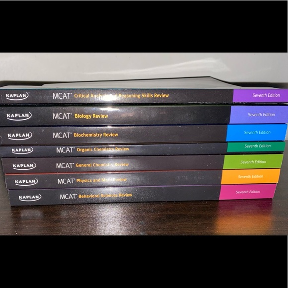New Kaplan MCAT Prep Books with Bonus Quicksheets - Picture 2 of 3